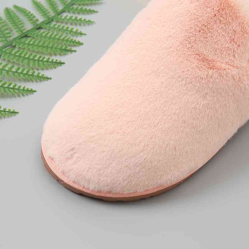 Faux Fur Slippers